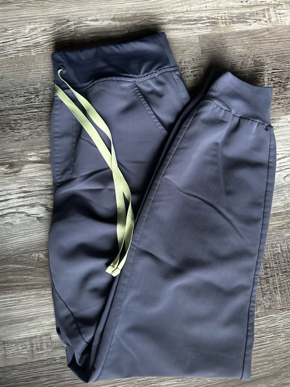 Figs space navy Zamora high wasted jogger